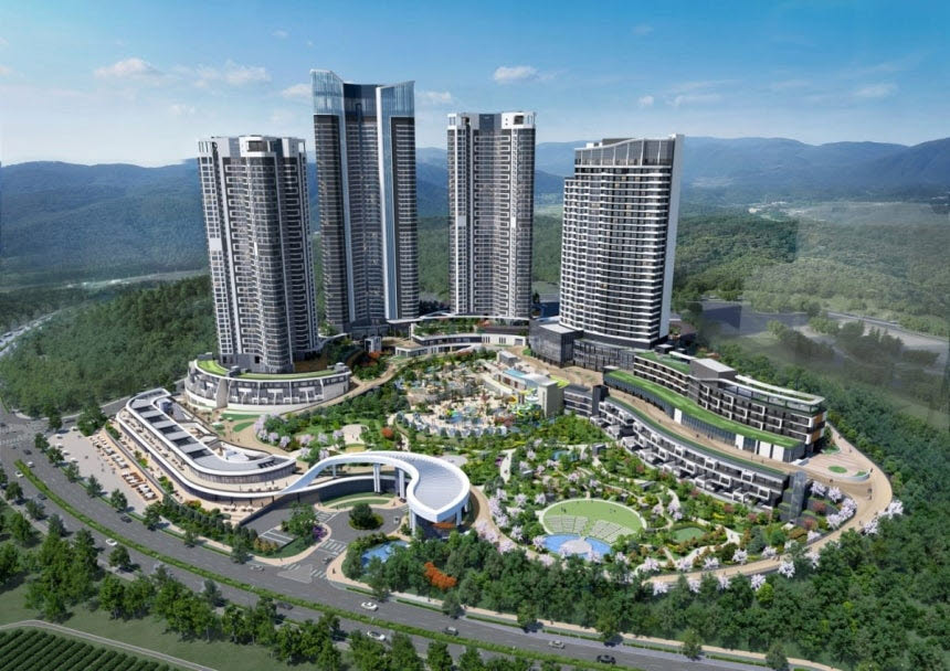 롯데리조트 울산 조감도.  (사진=롯데건설)