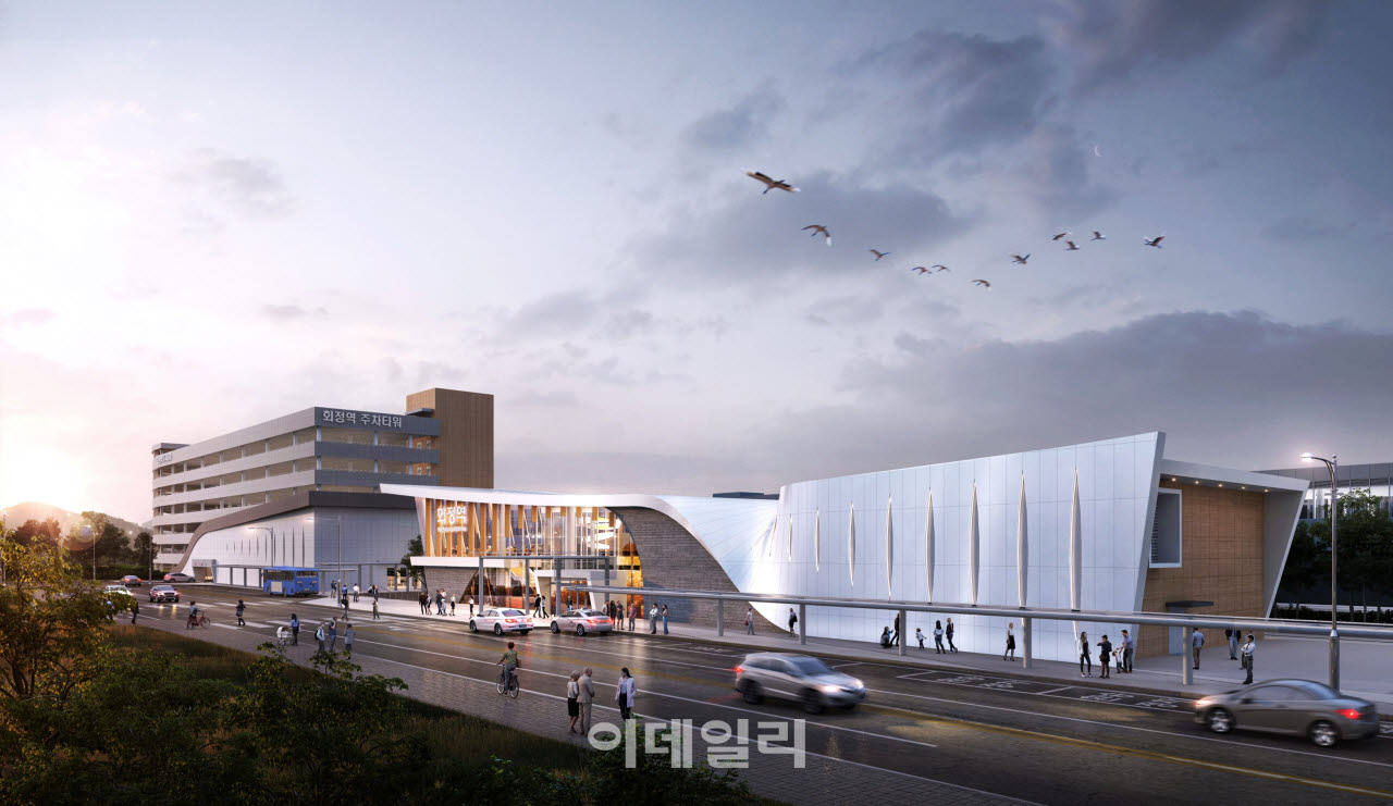 회천중앙역.(조감도=양주시)