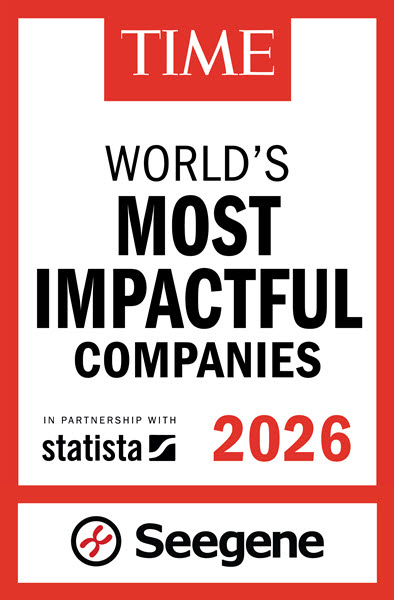 TIME 선정 Impact Companies World 2026 엠블럼.(사진=씨젠)