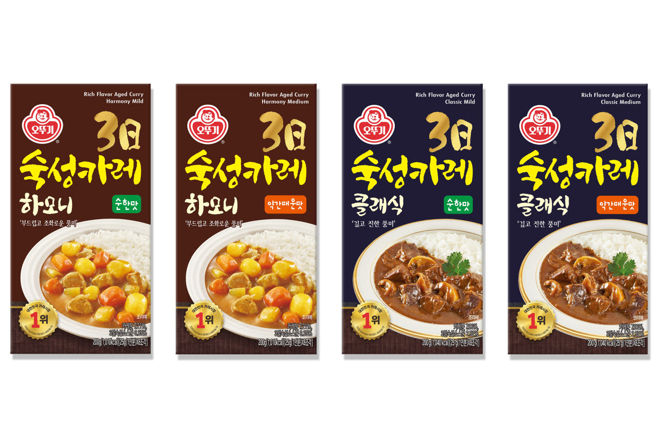 오뚜기, '3일 숙성카레 하모니' 출시…일식 카레 라인업 확대