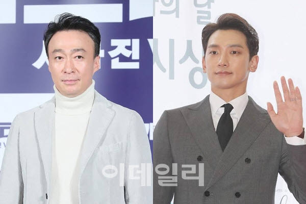배우 이성민(왼쪽)과 정지훈(사진=이데일리 DB)