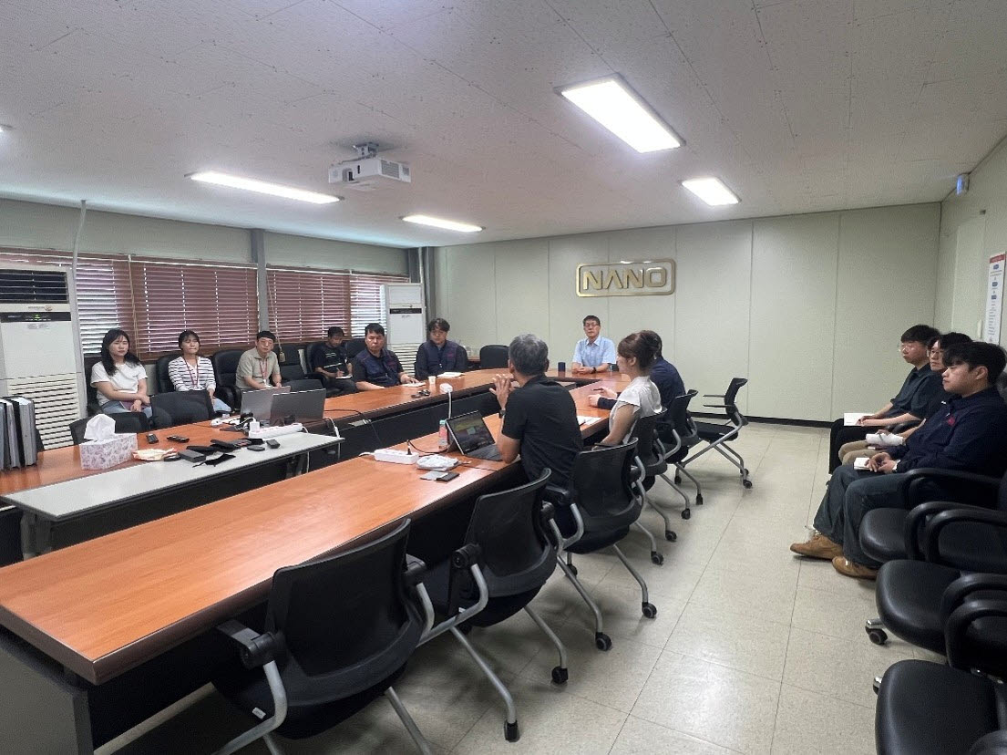 HD현대중공업 정기 품질평가 현장 실사. (사진=나노)