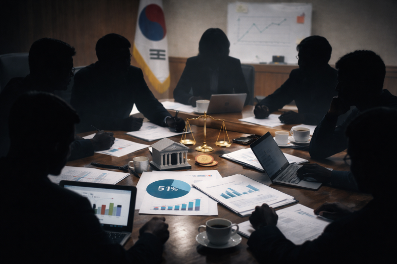 디지털자산 지배구조 막판 조율…스테이블코인 51%·거래소 지분 규제 충돌