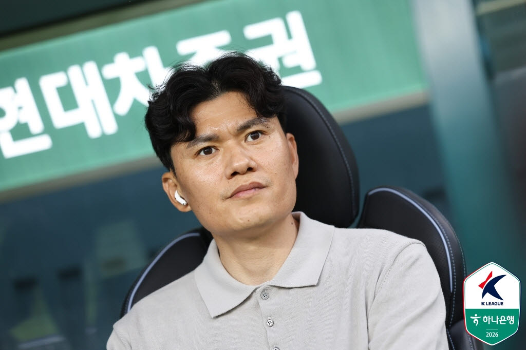 정경호 강원 감독. 사진=한국프로축구연맹