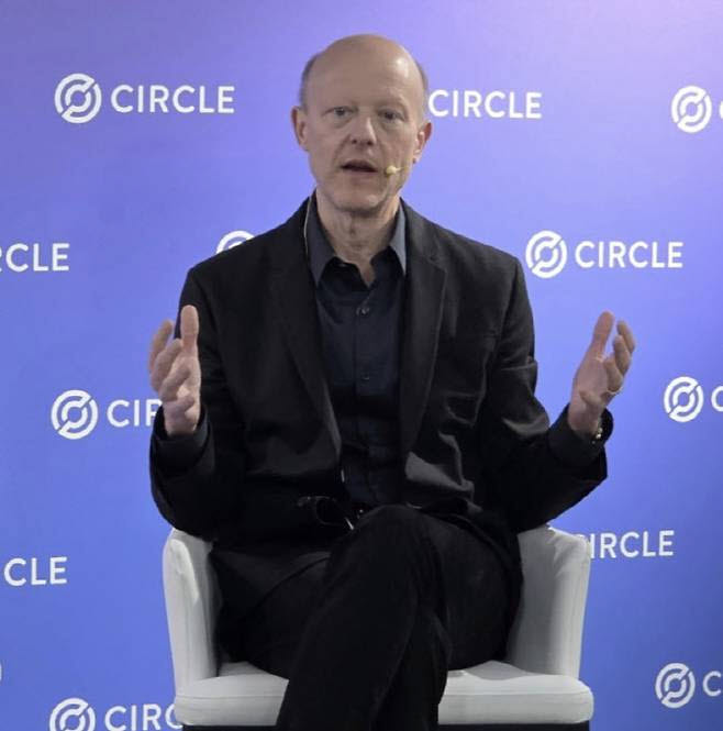 제레미 얼레어 서클 최고경영자(CEO)는 지난 4월13일 방한해 기자들과 만나 
