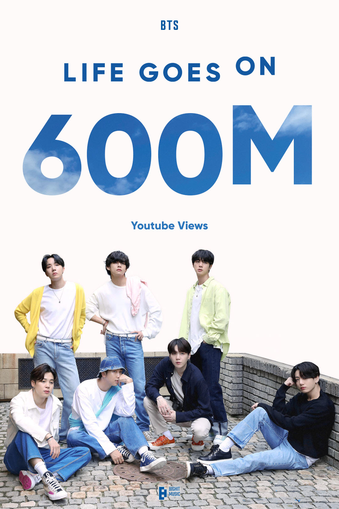 방탄소년단 '라이프 고스 온' 뮤직비디오 6억뷰 돌파. (사진=빅히트 뮤직)