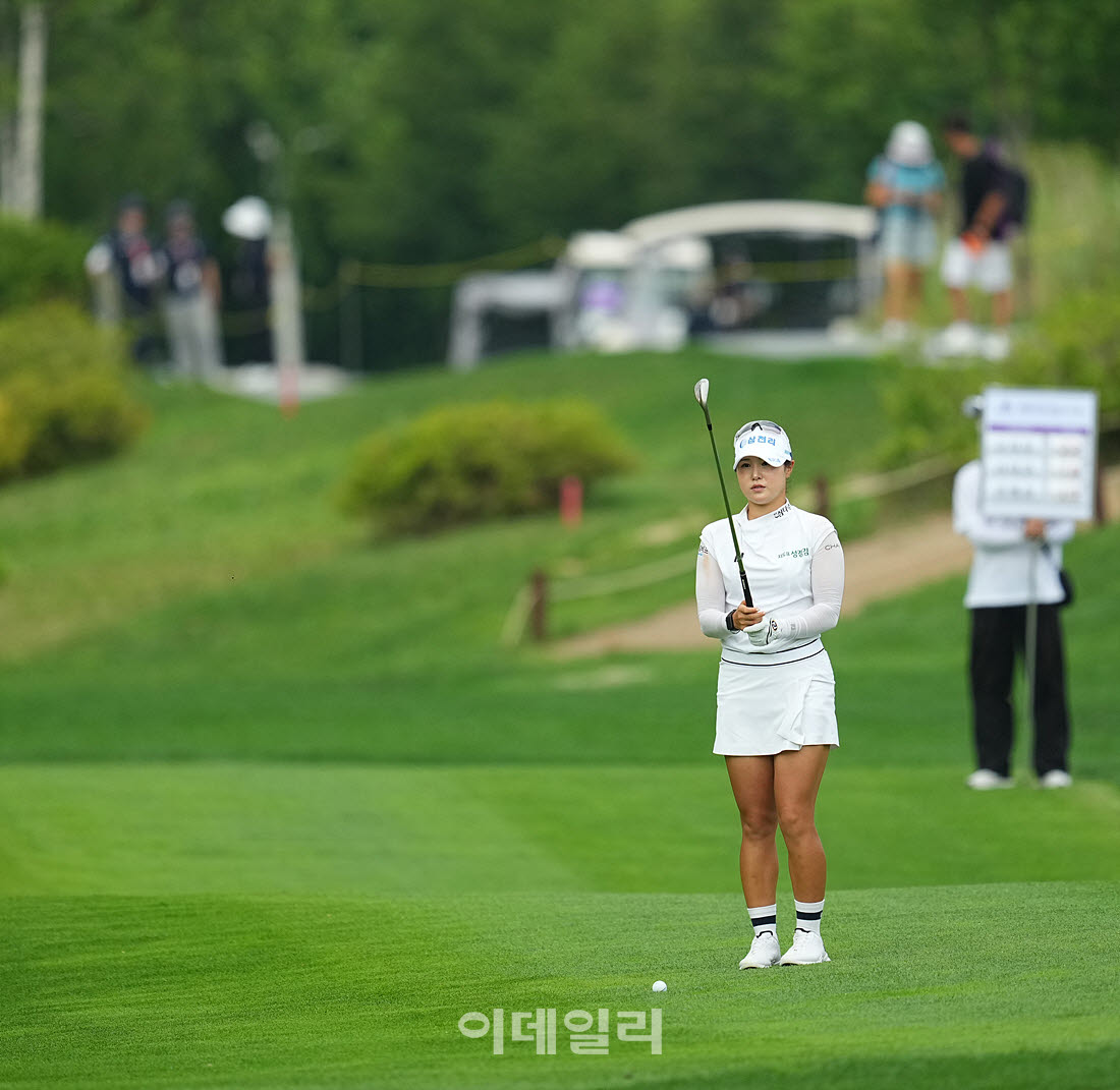 [포토]고지우,우승 마지막 어프로치