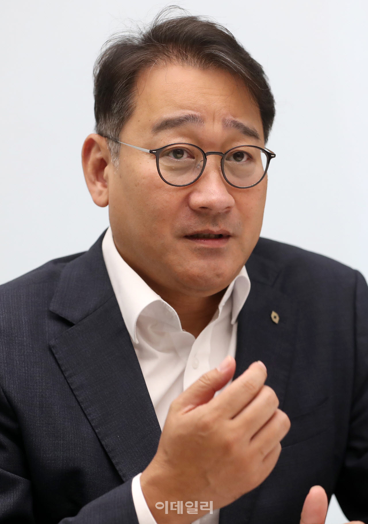 양지환 대신증권 리서치센터장이 8일 이데일리와 인터뷰하고 있다. (사진=김태형 기자)