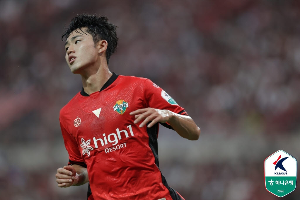 이기혁(강원FC). 사진=한국프로축구연맹