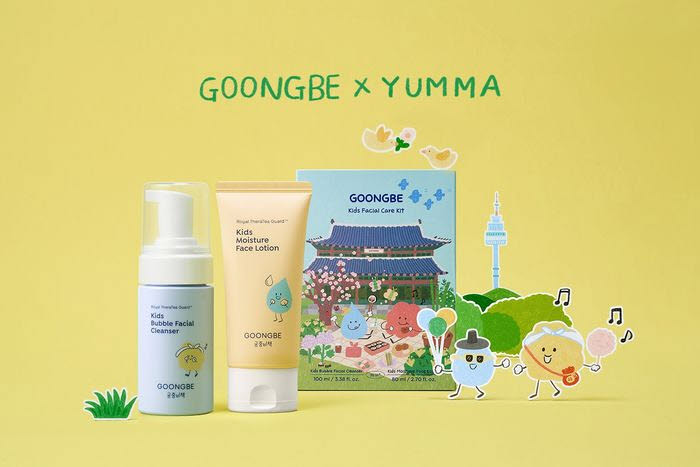 궁중비책이 캐릭터 '윰마'와 함께 선보인 제품들. (사진=제로투세븐)