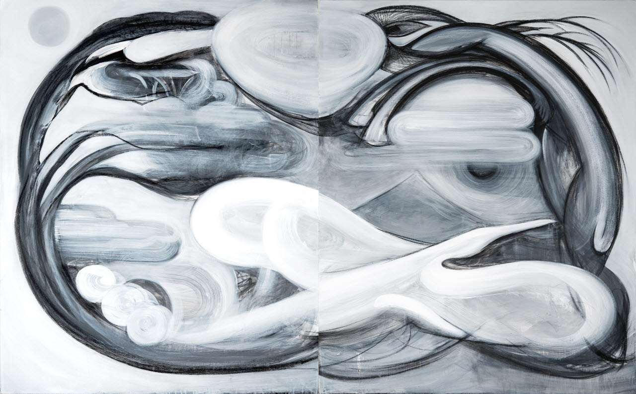 에스텔 차의 ‘Earth  Cyclicality  Eternity III’ . (사진=워크스워크스)