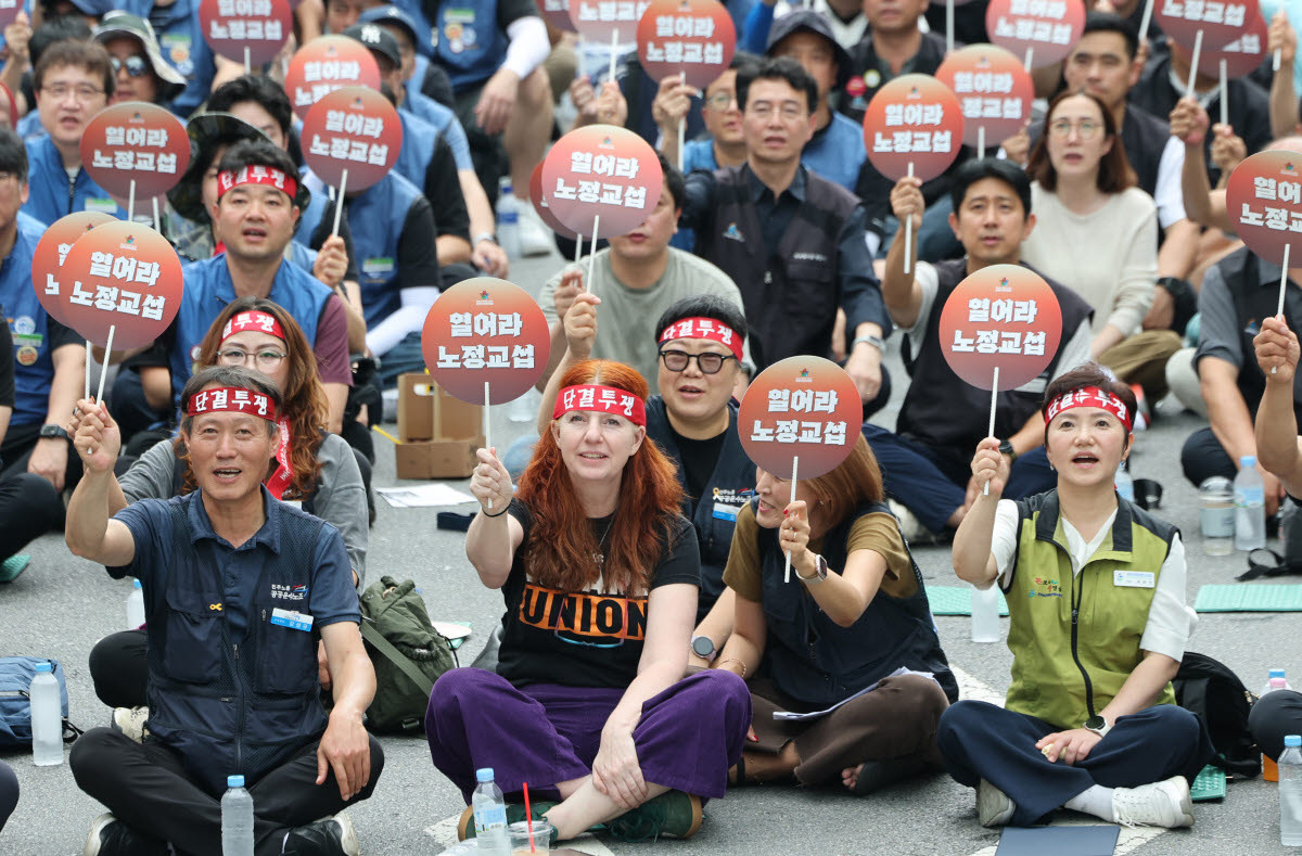 민주노총 총파업(사진= 연합뉴스)