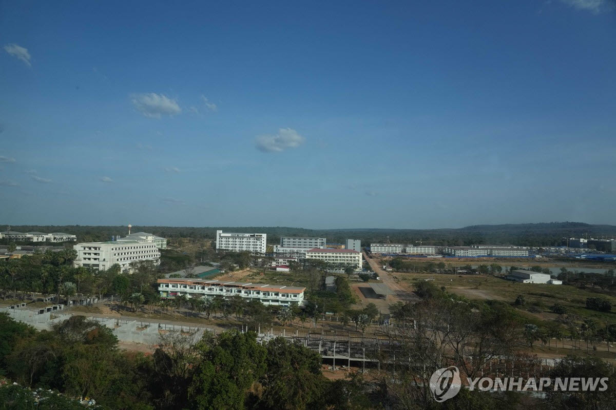 캄보디아 오스막 지역 범죄단지. (사진=연합뉴스)