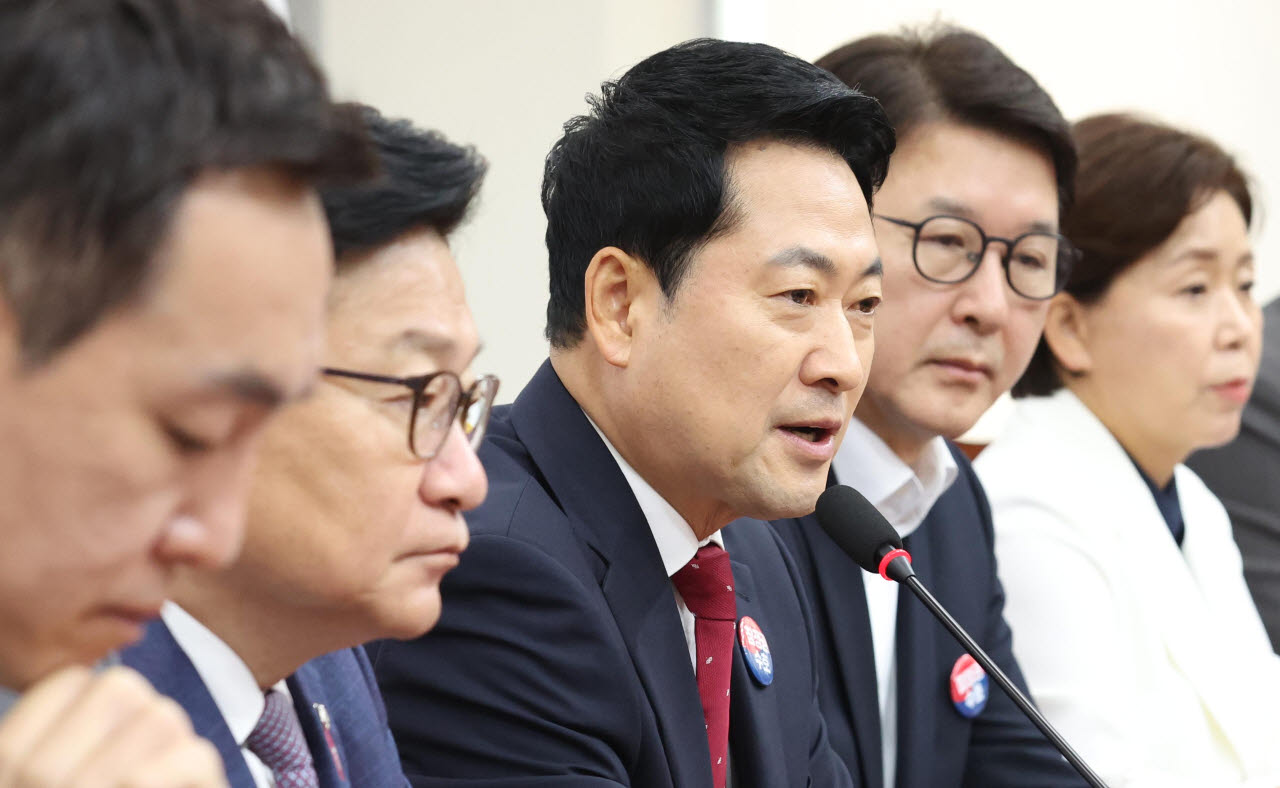 [포토]장동혁, '李 대통령...해군 병사 실종 때 골프 쳤다면 명백한 탄핵 사유' (사진 = 이데일리 노진환 기자)