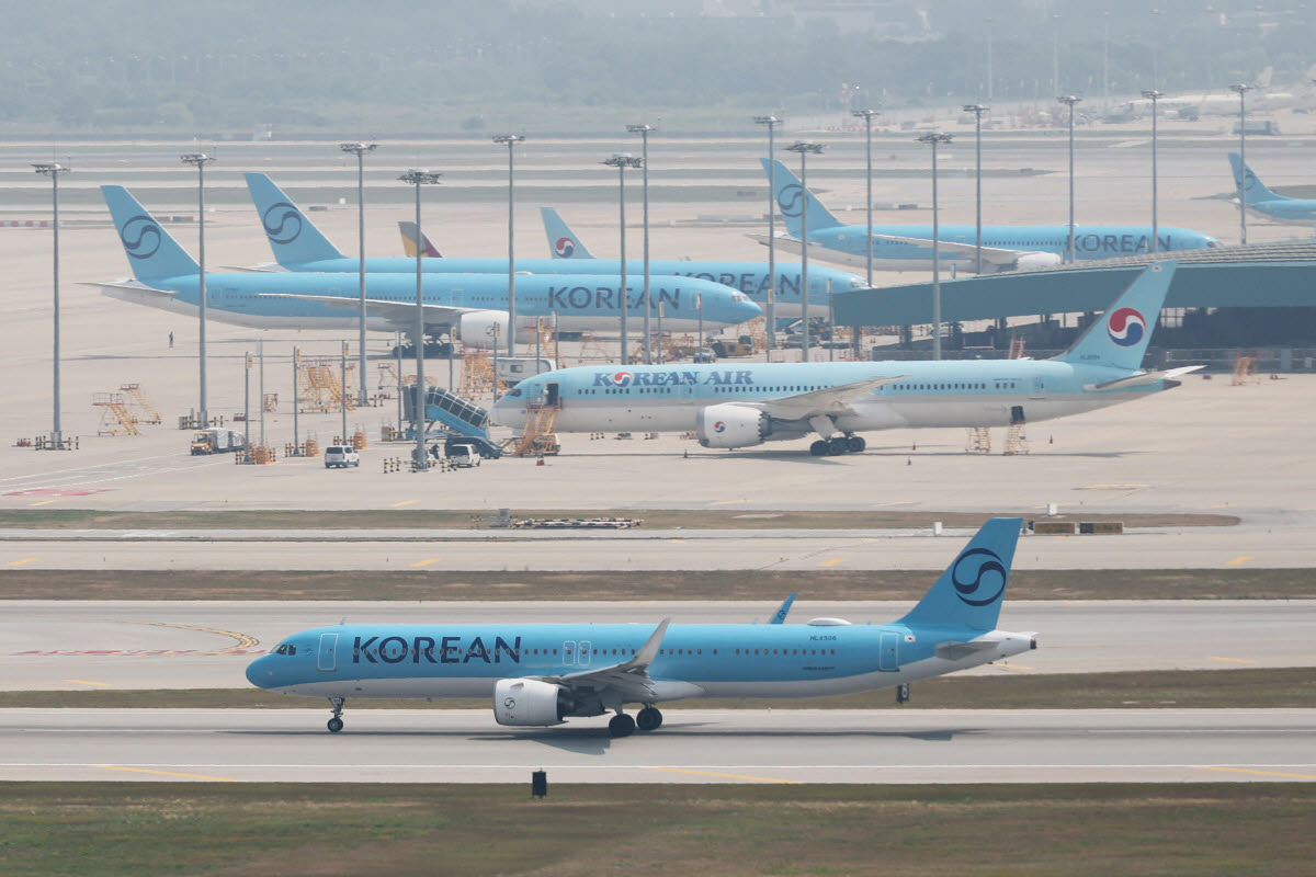 대한항공 항공기. (사진=연합뉴스)