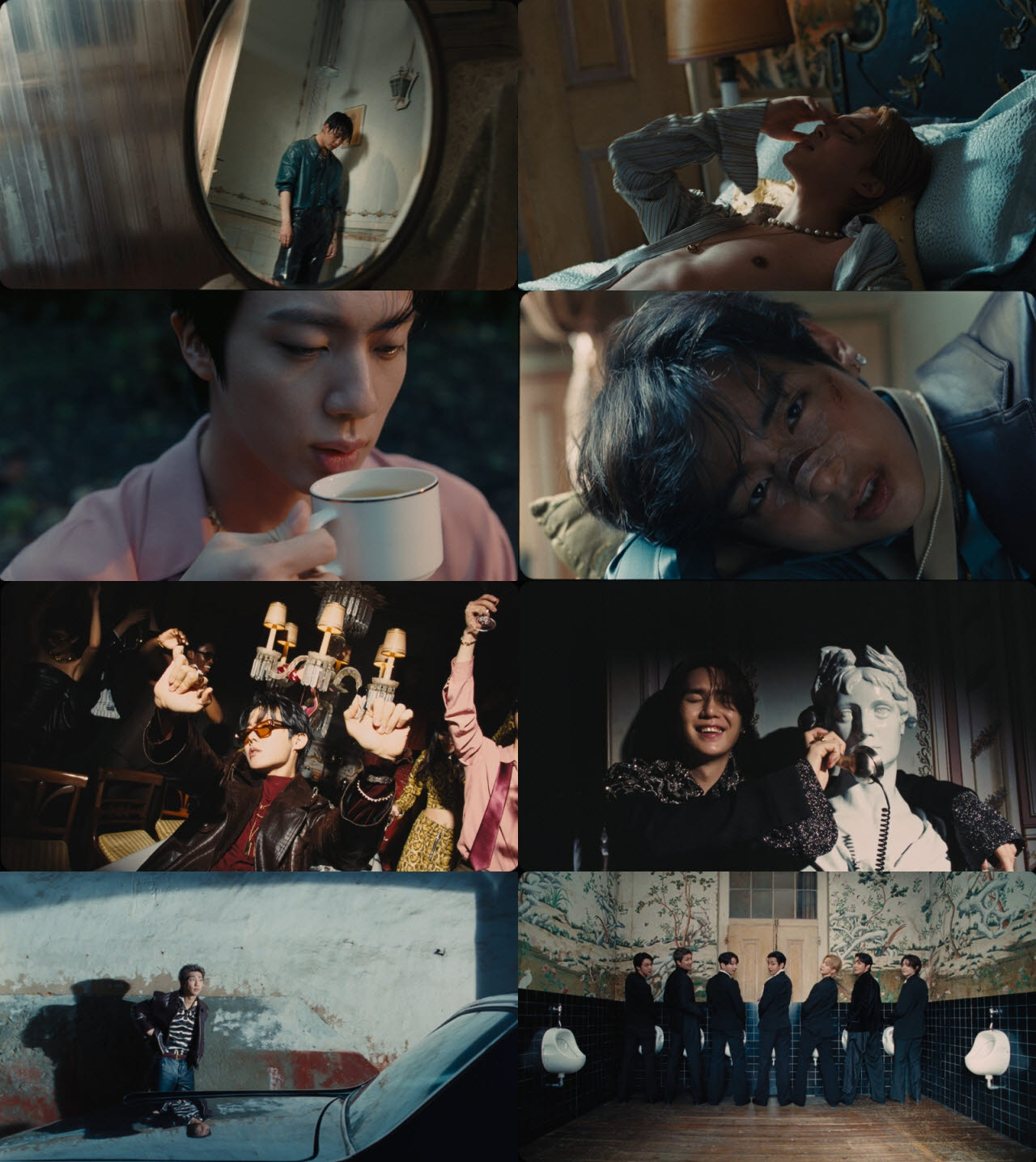 방탄소년단 '노멀' 뮤직비디오.(사진=빅히트뮤직)