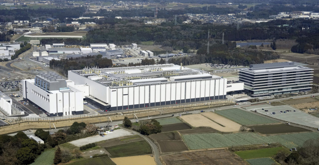 일본 구마모토현에 있는 TSMC 공장. (사진= AP)