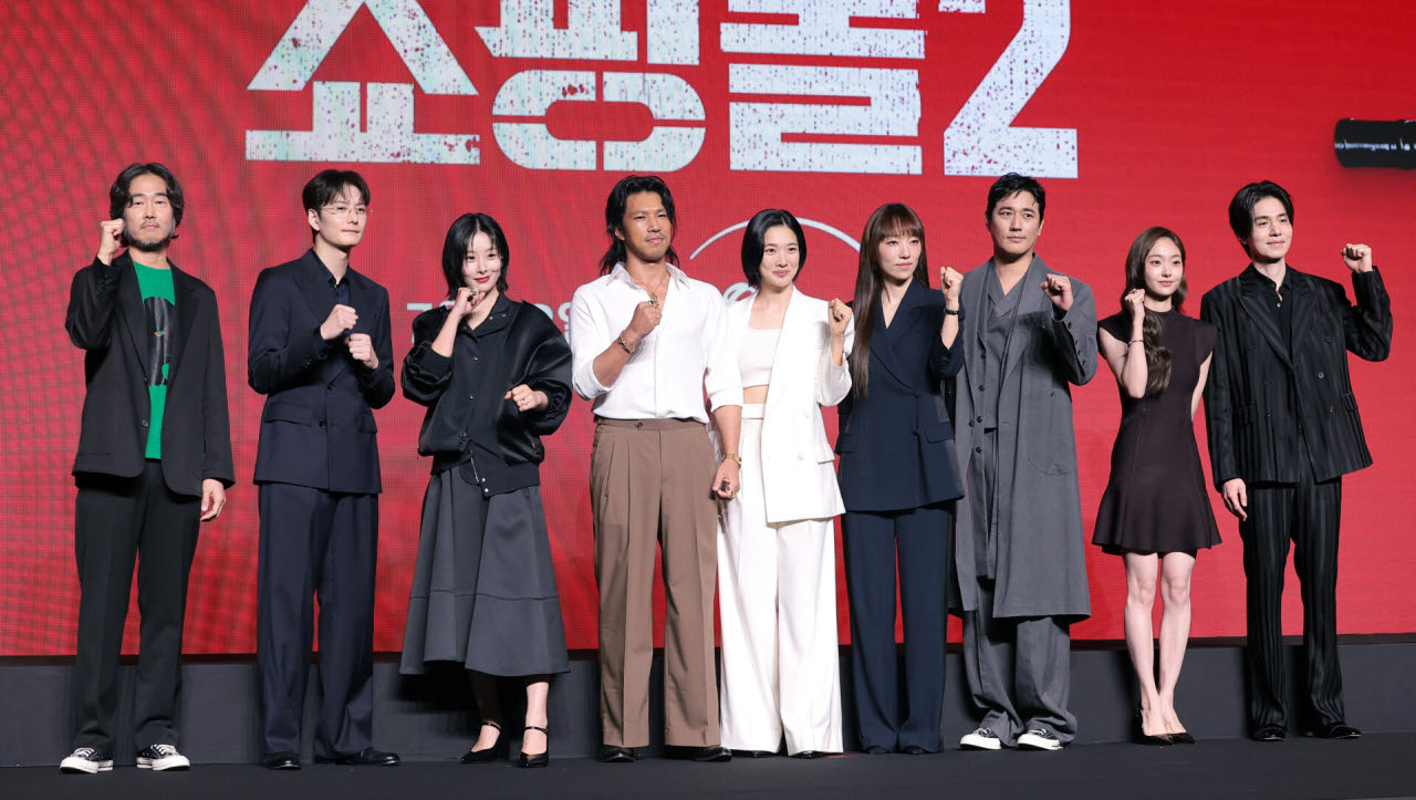 '킬러들의 쇼핑몰2'에 출연하는 배우들(사진=뉴스1)