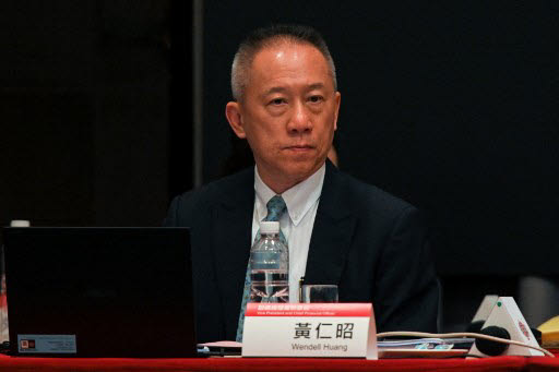 웬델 황 TSMC 최고재무책임자(CFO)(사진=AFP)
