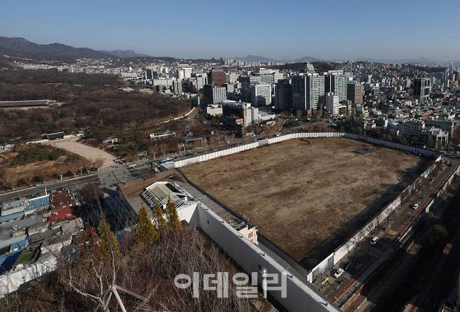서울 종묘와 세운4구역 모습. (사진=연합뉴스)