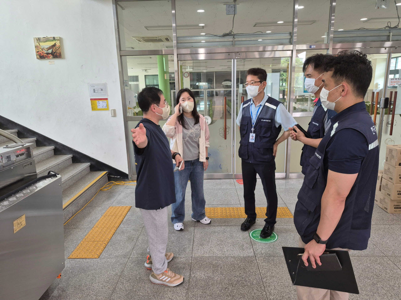 한국교육시설안전원, 화재 이재민 머무는 학교 임시주거시설 안전점검 강화