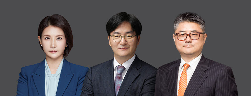 법무법인 태평양 온라인 콘텐츠 규제 대응 TF 박지연(왼쪽부터), 윤주호, 정상훈 변호사.(사진=태평양)
