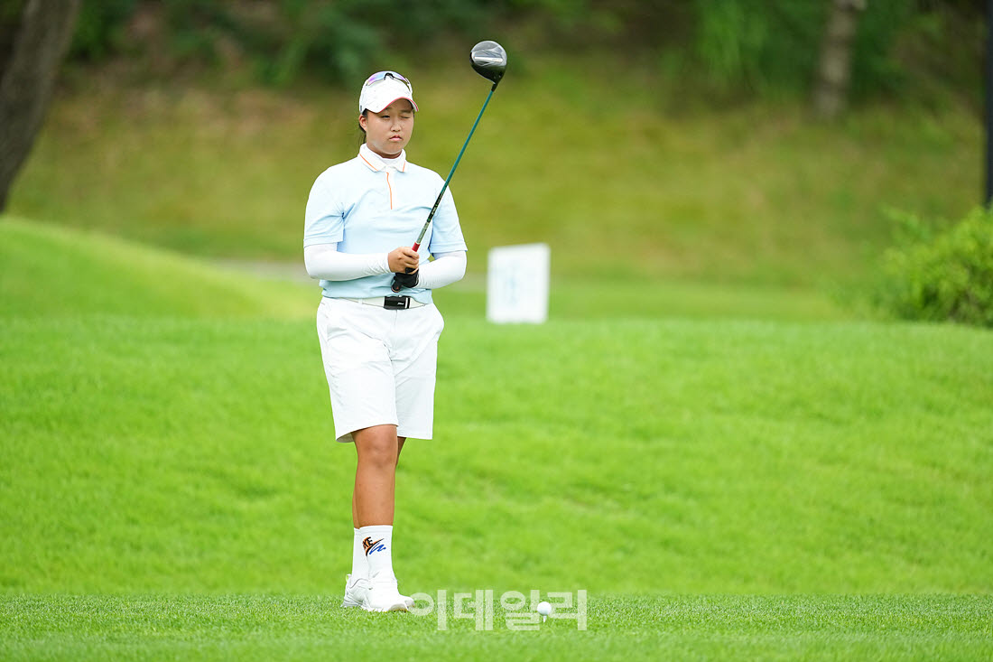[포토]김채원,목표는 선두죠