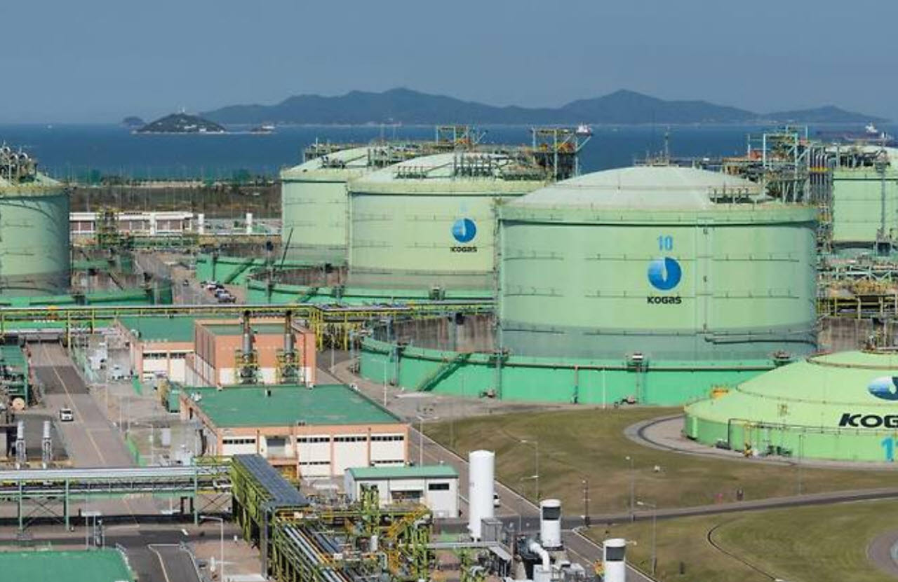 한국가스공사 인천 액화천연가스(LNG) 생산기지 전경. (사진=가스공사)