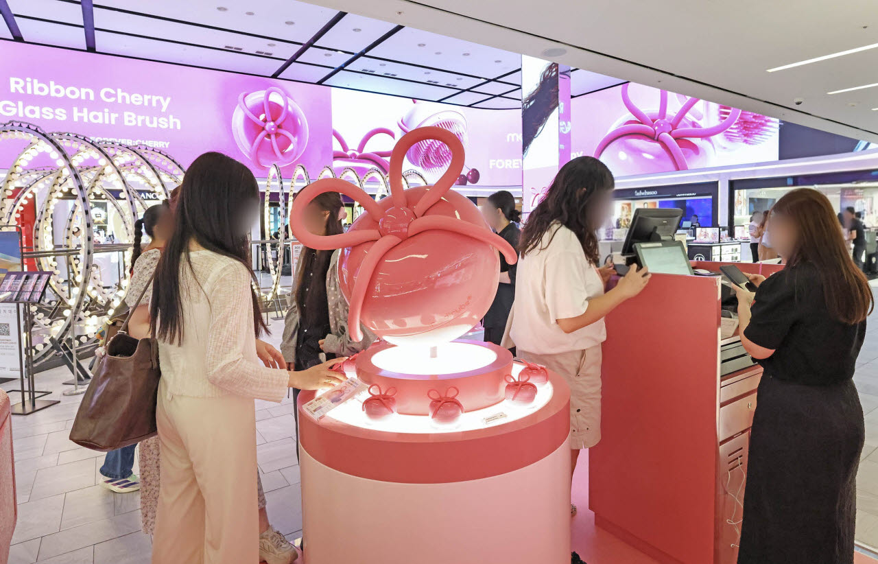 신세계면세점 명동점 메디큐브 팝업스토어 매장