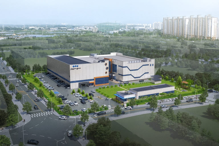 펩트론 충북 오송신공장 조감도 (자료=펩트론)