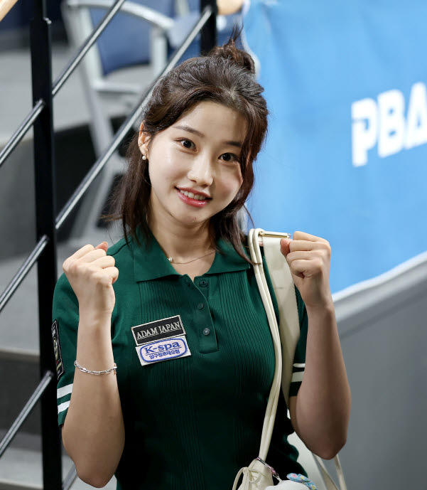 스롱 피아비를 꺾고 기뻐하는 조예은. 사진=PBA
