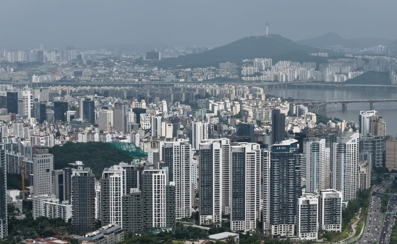 지난 19일 서울 강남구의 대단지 아파트 모습. (사진=연합뉴스)