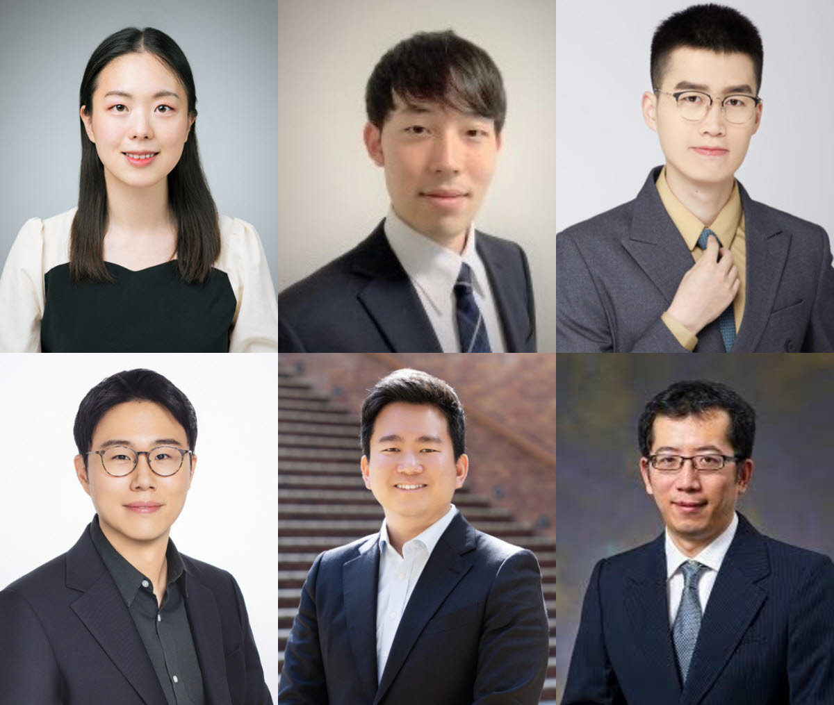 (윗줄 왼쪽부터)유선빈 성균관대 교수, 쿠마가이 준야 후쿠오카대학 교수, 정룽페이 베이징 사범대학 교수, (아랫줄 왼쪽부터)김성후 고려대 교수, 정해영 홍콩이공대 교수, 장정 베이징사범대-홍콩침례대 교수. (사진=성균관대)