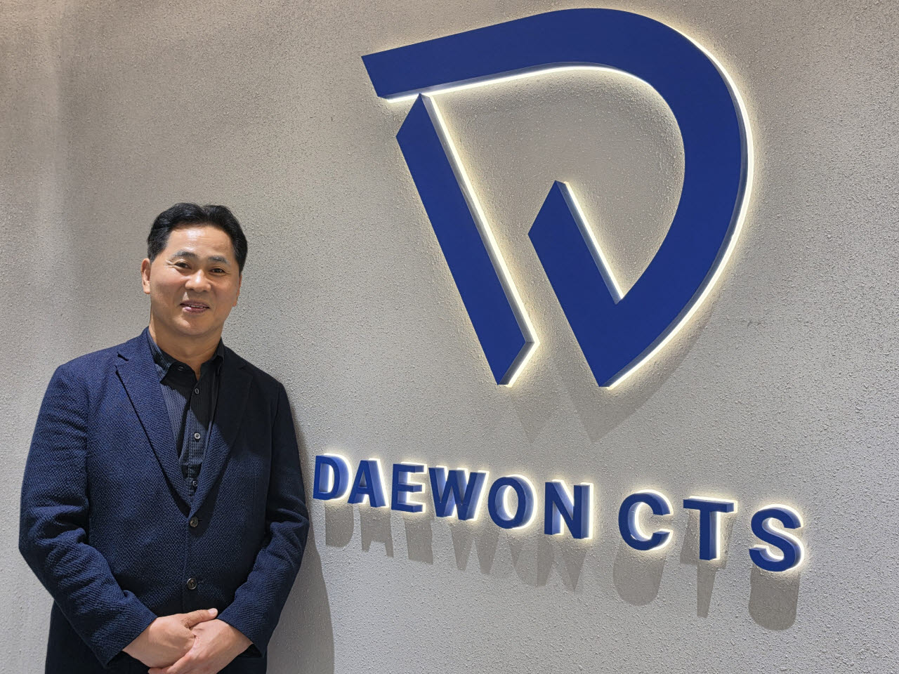 김보경 대원씨티에스 대표가 이데일리와 인터뷰 후 사진촬영을 하고 있다. (사진=안소현 기자)