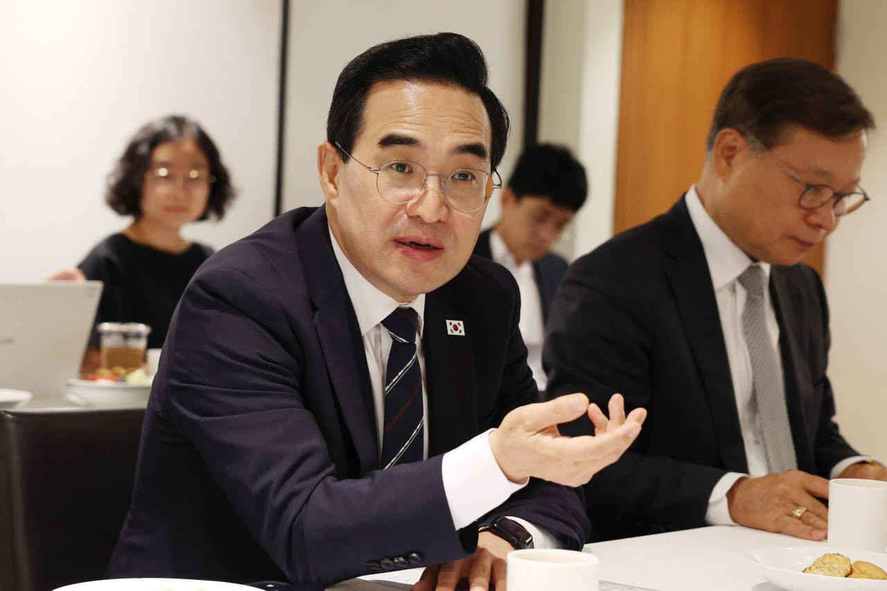 박홍근 기획예산처 장관이 29일 오후 서울 중구 컨퍼런스하우스 달개비에서 열린 ‘미래전략자문회의’에서 발언하고 있다. (사진=기획예산처)