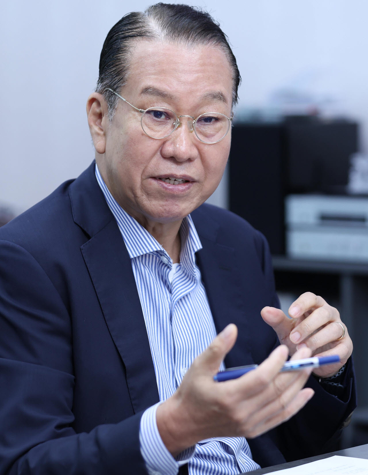 [이데일리 노진환 기자] 권영세 국민의힘 의원이 22일 서울 여의도 국회에서 이데일리와 인터뷰를 하고 있다.