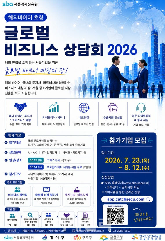 [포토] ‘해외바이어 초청 수출상담회’ 참가 기업 모집