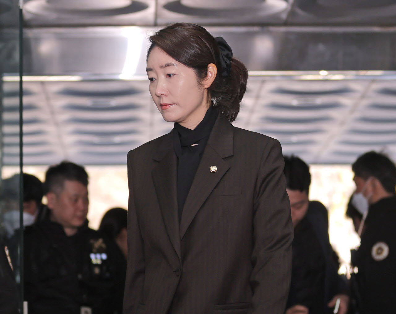 영장실질심사 출석하는 강선우 의원 (사진=연합뉴스)