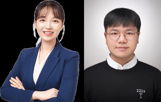 왼쪽부터 교신저자를 맡은 기계공학부 김혜정 교수, 제1저자로 참여한 손예닮 석박통합과정생.(사진=고려대)