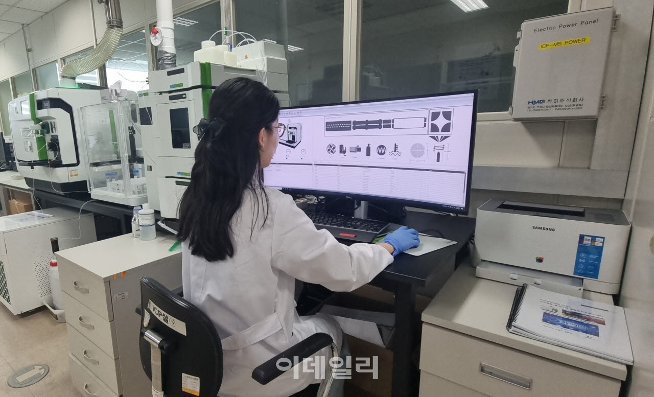 [포토] 농협식품연구소, 세계적 수준의 유해물질 분석 기술력