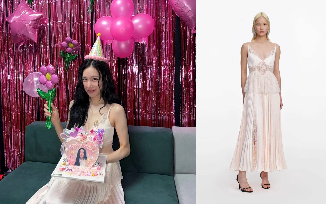 티파니 영이 1일 개인 SNS에 올린 생일파티 사진과 셀프포트레이트 제품. (사진=티파니 영 인스타그램·셀프포트레이트 공식 홈페이지 캡처)