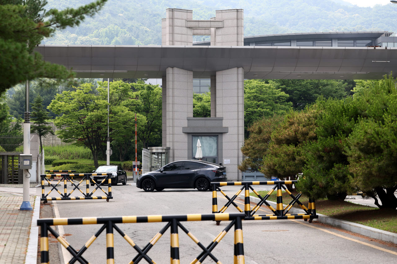 과거 경기도 과천 소재 국군방첩사령부 정문 모습 (사진=연합뉴스)