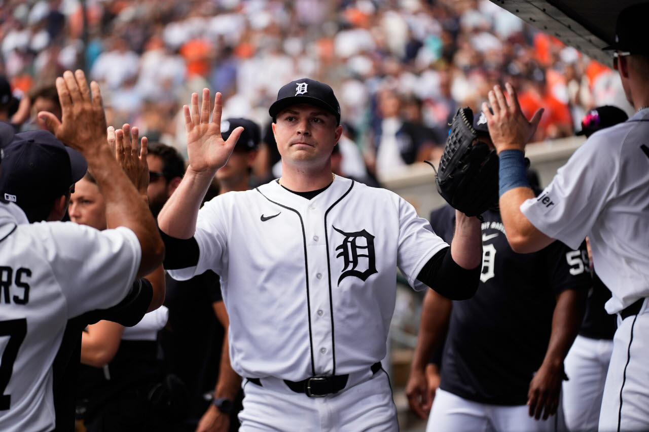 디트로이트 타이거스에서 LA다저스로 트레이드된 MLB 최고 좌완 투수 타리크 스쿠발. 사진=AP PHOTO