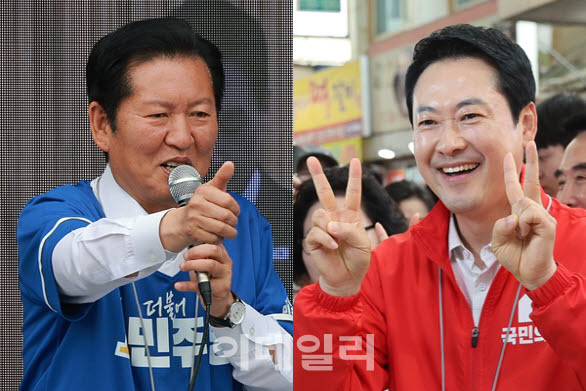 정청래(왼쪽) 민주당 대표, 장동혁(오른쪽) 국민의힘 대표(사진=연합뉴스)