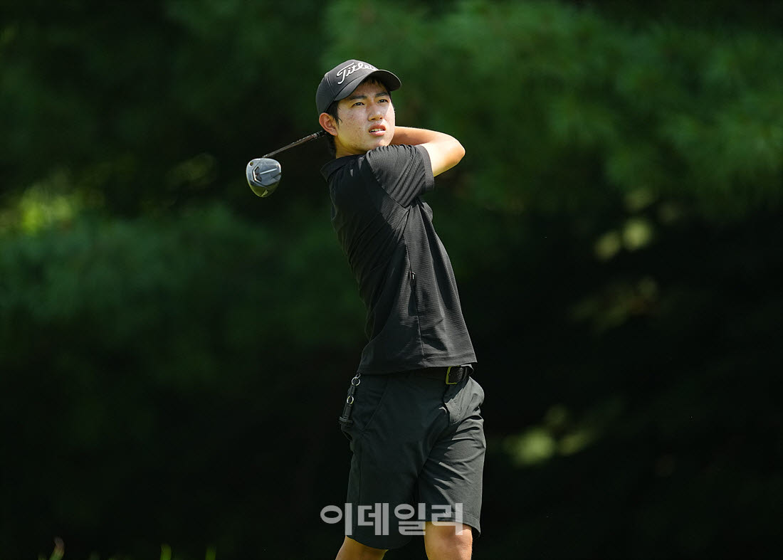 [포토]김태현,버디 위한 티샷