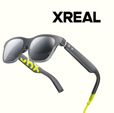 62g 무게에 대화면… 엑스리얼, 경량 AR 글래스 'xbx a01+' 출시