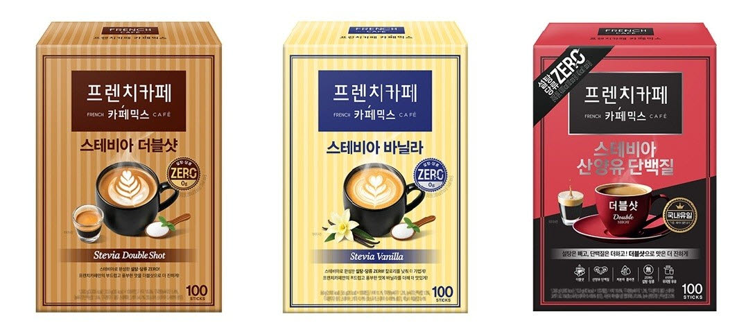 프렌치카페 스테비아 신제품 3종. (사진=남양유업)