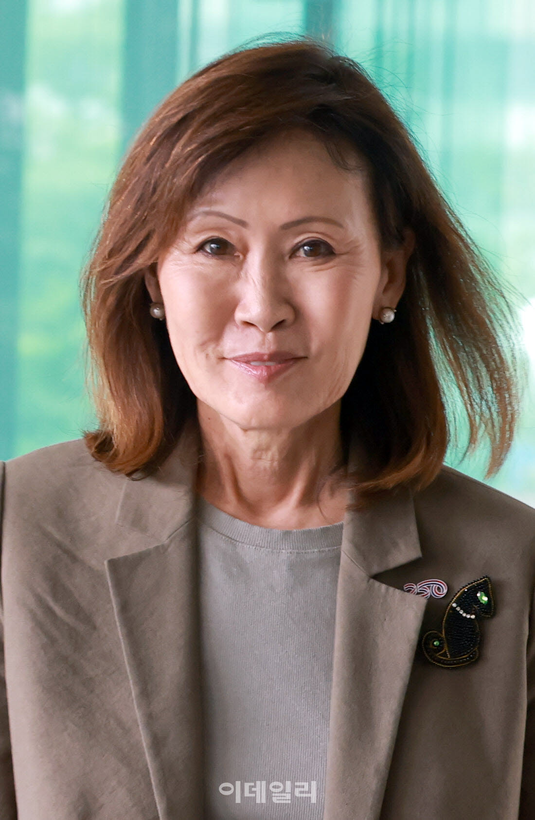 [이데일리 방인권 기자] 미셸 스틸 신임 주한미국대사가 4일 서울 종로구 정부서울청사 별관에서 조현 외교부 장관과 접견을 하기 위해 이동하고 있다.