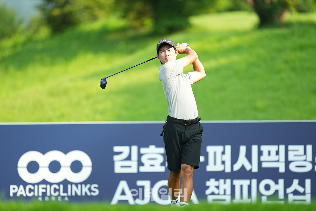 [포토]김태율,상위권을 향하여