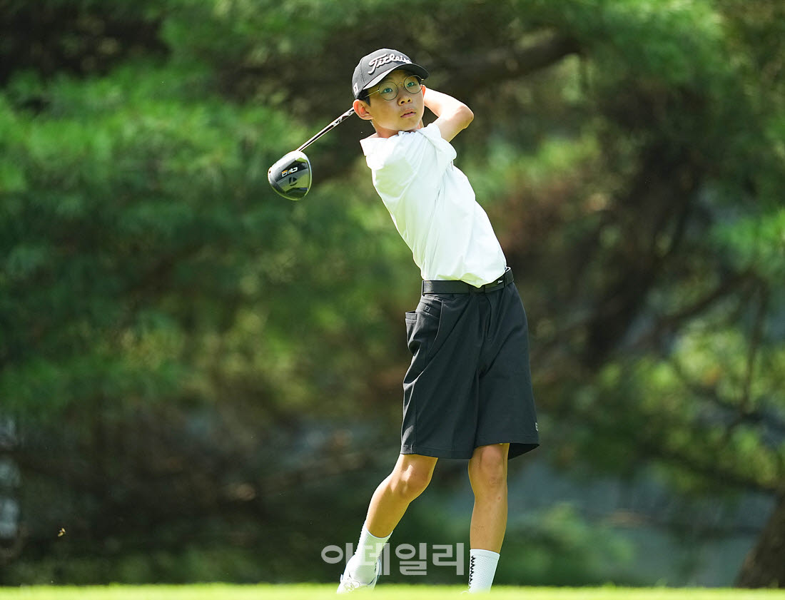[포토]이대경,강하게 타수를 줄인다